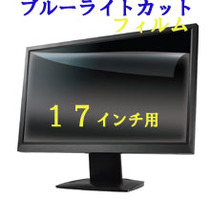 【送料無料】ブルーライトカット液晶保護フィルム 17インチ(339×271mm)　2枚セット